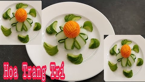 Cách Tỉa Nhụy Cà Rốt Kiểu Dáng Trên Hoa Qủa Dưa Chuột - carrot pistil with cucumber style