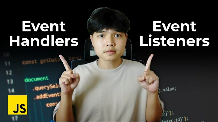 Event Handlers vs Event Listeners in JavaScript 👨‍💻💯