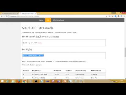 SQL SELECT TOP | LIMIT | ROWNUM Clause