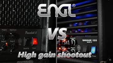 ENGL Powerball II vs ENGL Savage 120 MKII - Metal