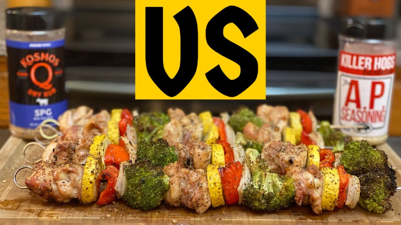 KOSMOS Q VS. KILLER HOGS Kabobs on my REC TEC Gulf Coast Smoke