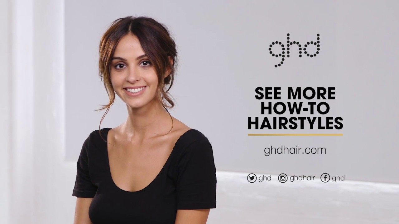 Twistet Low Knot  ghd Hairstyle How-To - YouTube