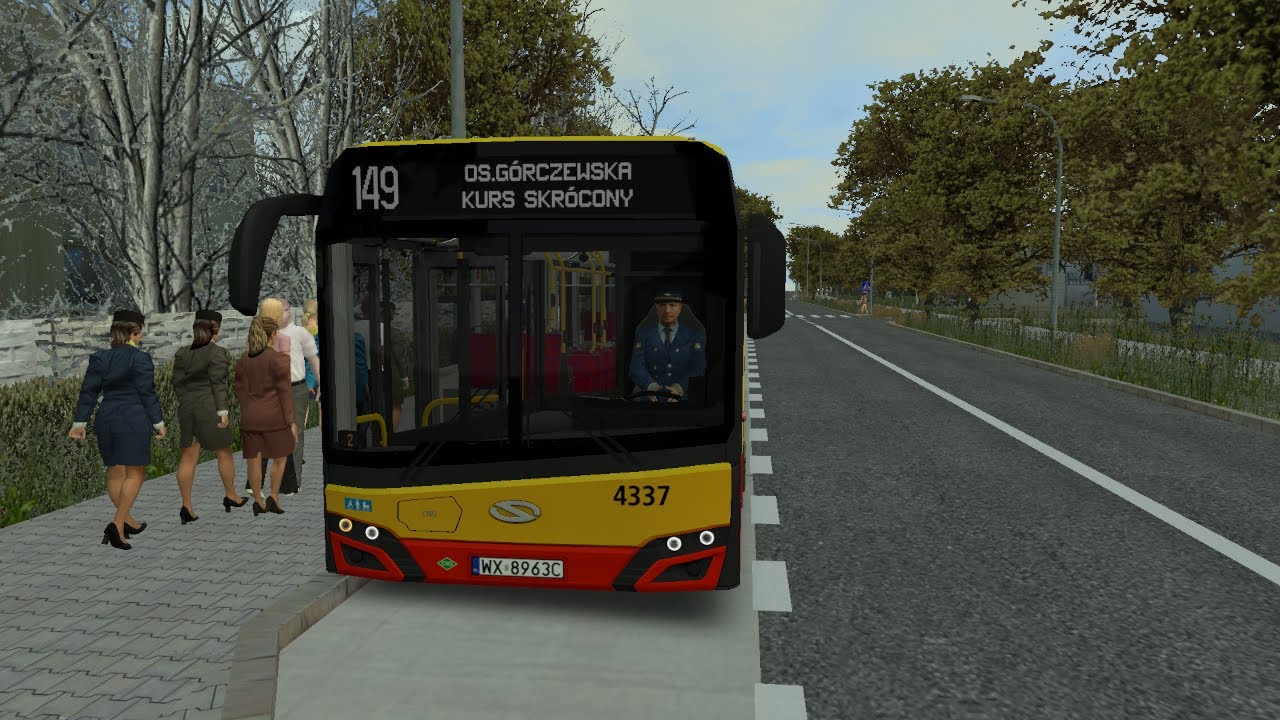 Omsi 2 #6 | VZTM Warszawa Linia 149 | Solaris Urbino 12 IV CNG 