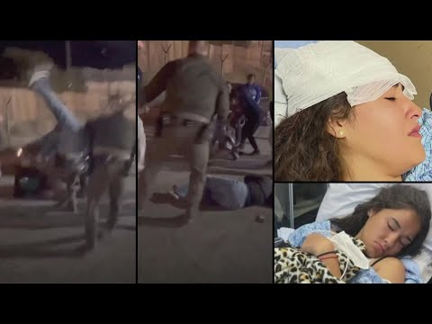 Teen girl seen on video being body-slammed by deputy out of hospital