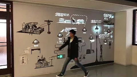 interactive projection wall for  factory process - DayDayNews