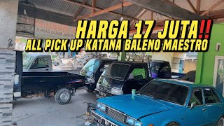 Grebek Gudang mobil pick up bekas murah❗Cash 17 juta jual mobil bekas murah kijang accord maestro