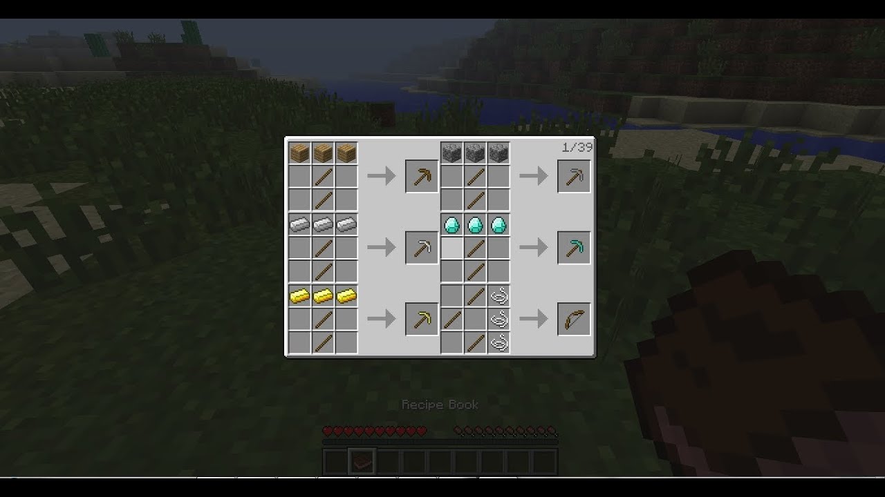 Minecraft Recipe Book Mod 1.6.1 (Tutorial + Installation) HD - YouTube