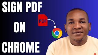How to Sign PDF Document in Google Chrome in Seconds