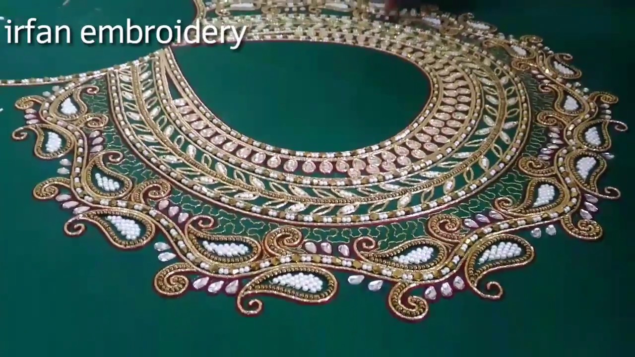 Best 36+ Wedding Machine Embroidery Designs For Blouse Gif