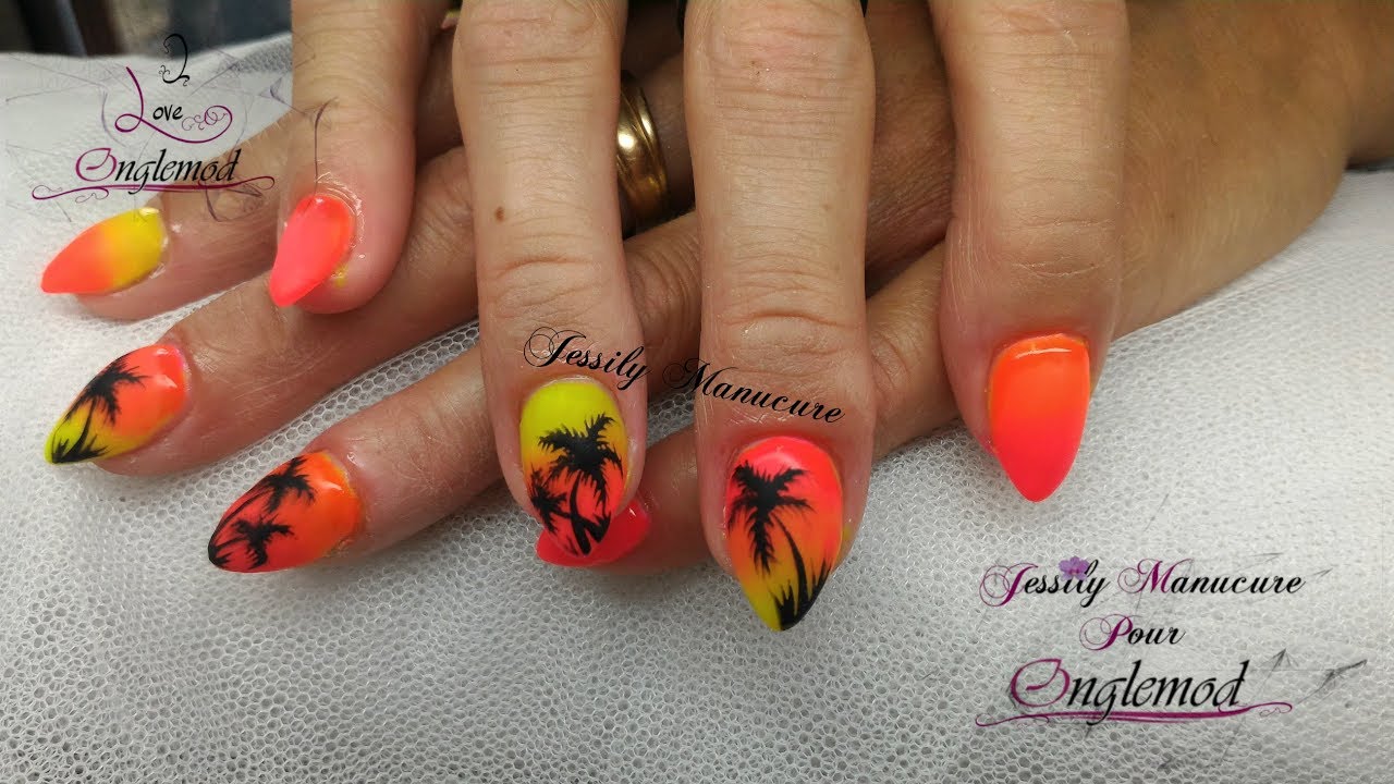 Top 88+ imagen dégradé orange ongle - fr.thptnganamst.edu.vn