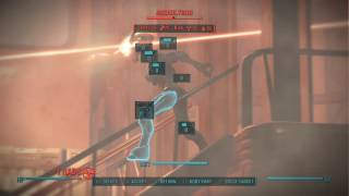 Fallout 4: Assaultron Laser Shot Slow Motion