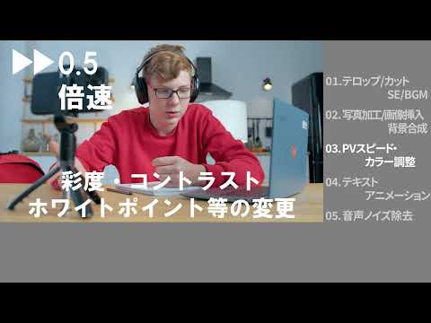 動画編集のお手伝いをします 素材はあるけど動画の編集まで手が回らない方へ