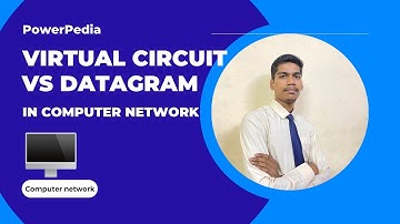 Difference between Virtual circuit and datagram | Computer Network | PowerPedia