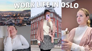 Day in the Life Working a 9-5 Office Job in Oslo, Norway | corporate work vlog