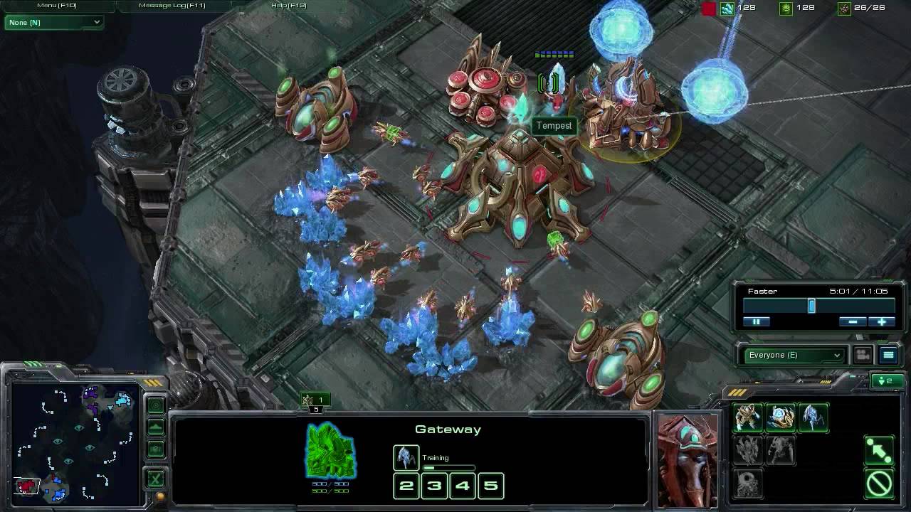 StarCraft 2 - [P] TP 2v2 Tank / Stalker Push - Strategy