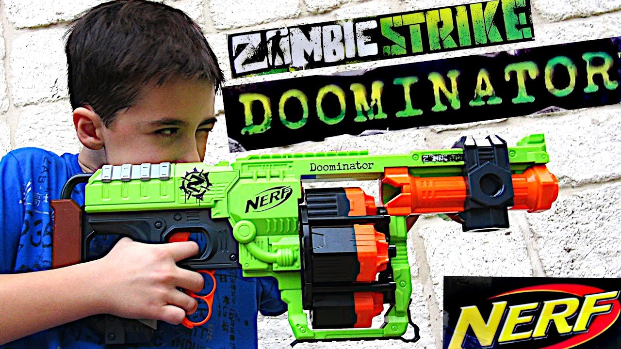 Nerf Fire Zombie Kids Fun Game Dart Gun Toy Gift Boys Play Doominator Blaster 5284165366392