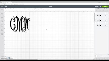 How To Use Vine Monogram SVG