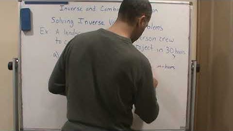 Applied Math   Sec  8 4 Inverse Variation   Example 3