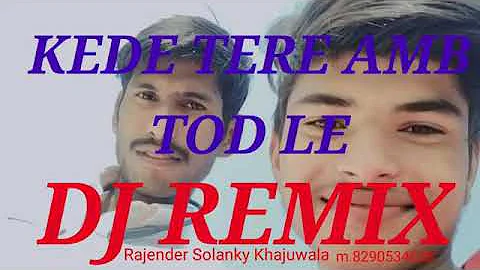 Tere kede amb Tod le old Punjabi song remix by DJ Rajender Solanki #japan #youtube