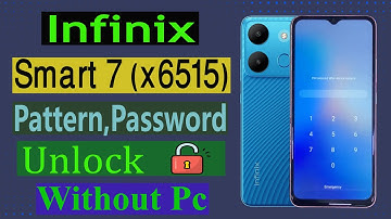 Infinix Smart 7 Hard Reset ! Infinix X6515 Pattern Password Unlock Without Pc.