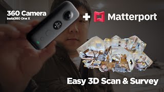 360 Camera (Insta360 ONE X) & Matterport for Easy 3D Site Scan & Survey screenshot 3