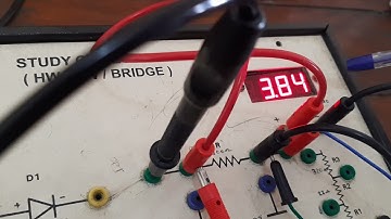 Full Wave Rectifier without Filter