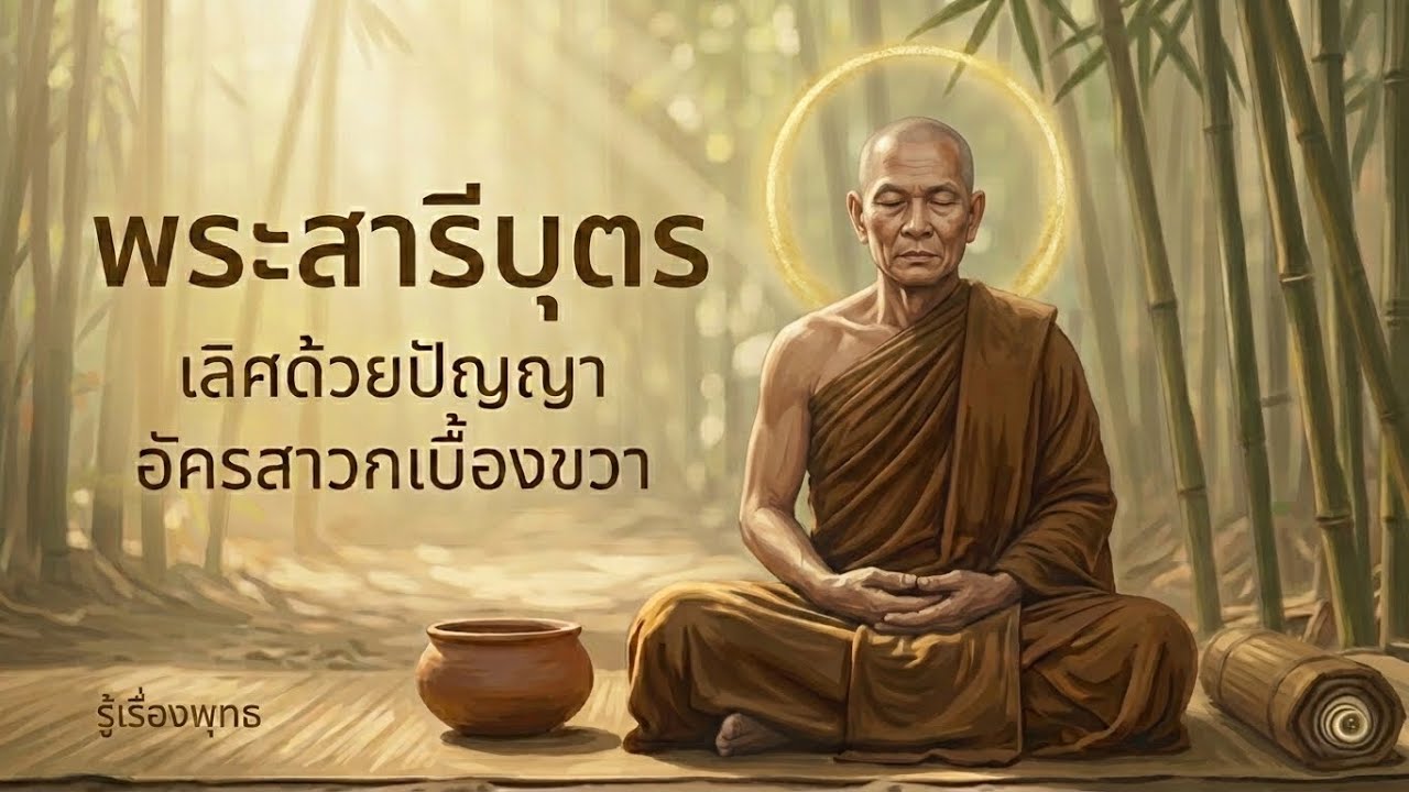 พระสารีบุตร: อัครสาวกเบื้องขวา ผู้เลิศทางปัญญาในสมัย พระพุทธเจ้า