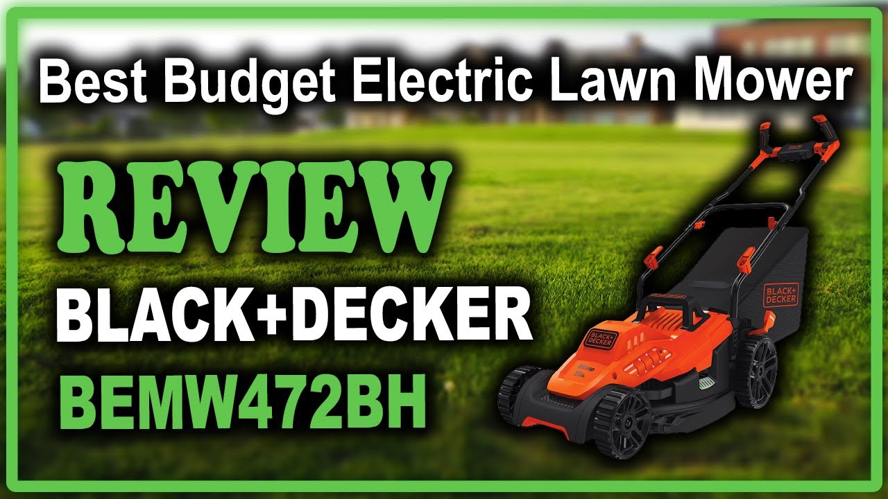 BLACK+DECKER 15 in. 10 Amp Corded Electric Walk Behind Lawn Mower –  Monsecta Depot