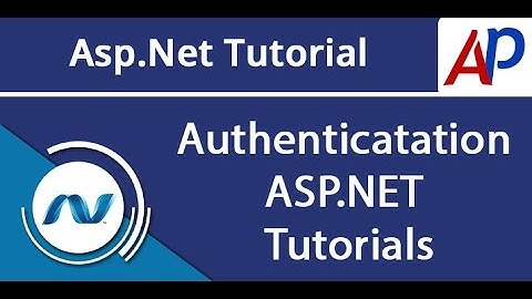 Authentication ASP.NET Tutorials - Gujarati