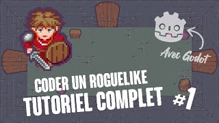 Godot: Créer un RogueLike de zero! (Partie 1: Les bases de Godot, et déplacements du personnage)