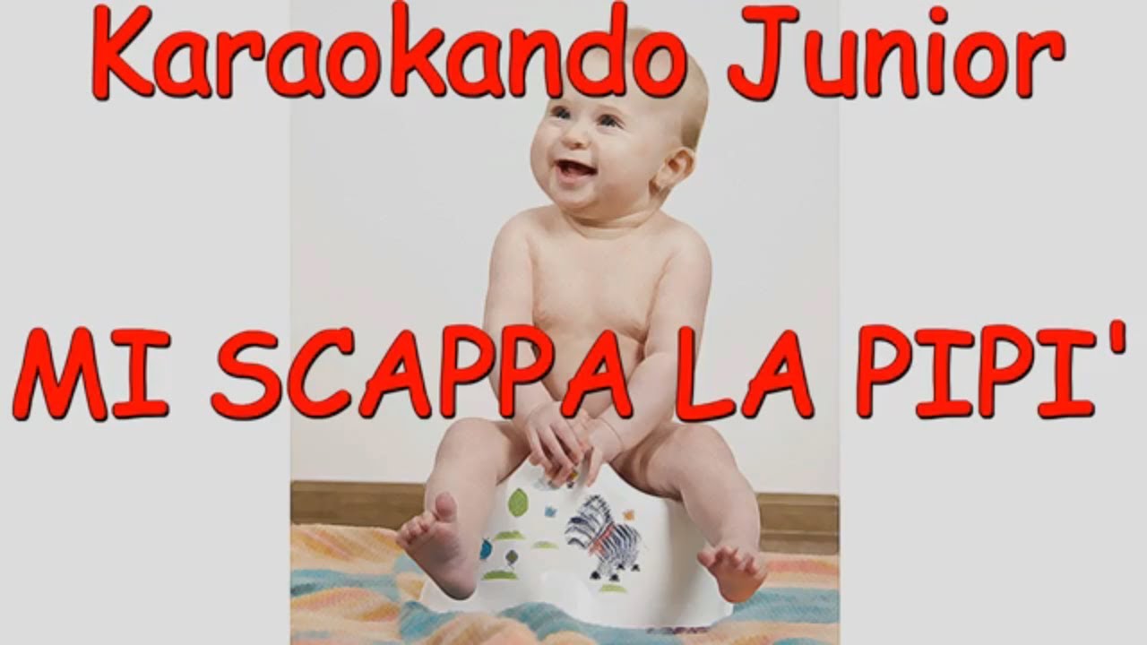 Karaoke Mi Scappa La Pipì Pippo Franco Testo Youtube