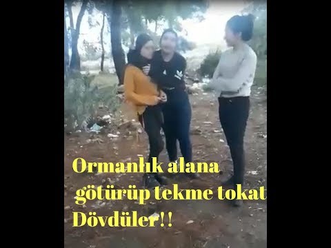 Ormanlık alanda genç kıza işkence!  O anlar kamerada!