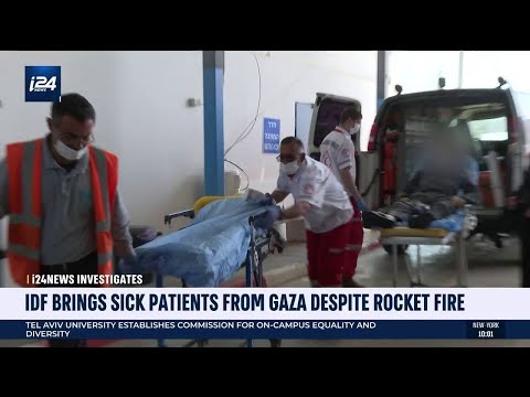 Israel Defense Forces Bring Sick Patients From Gaza Despite Rocket Fire