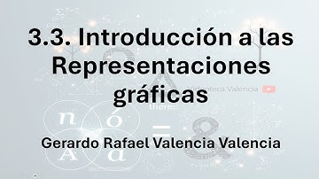 3.3. Introducción a las Representaciones gráficas