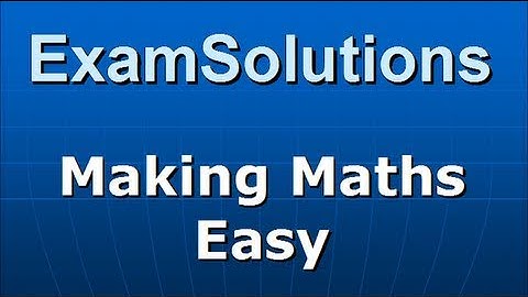 Linear Regression for y on x - Least squares method using Sxy and Sxx | ExamSolutions