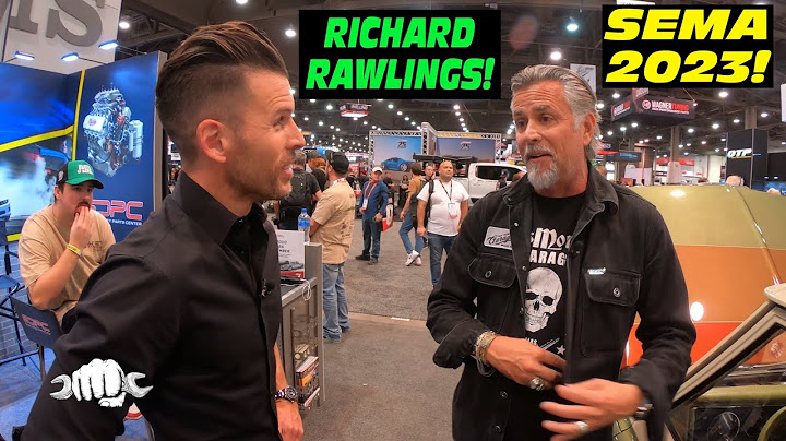 RICHARD RAWLINGS! SEMA 2023 Build Breakdown! PLUS: Gas Monkey Garage star Josh Paris!