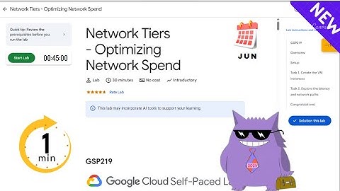 Network Tiers - Optimizing Network Spend| #2025 | #GSP219 |#qwiklabs |Solution