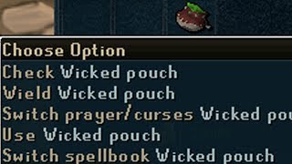 Wicked Pouch - Why wasn't this a minigame reward? :'( Runescape 3