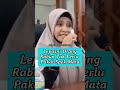 Lepasni orang rabun tak perlu pakai spek mata sebab  ustazah asma harun