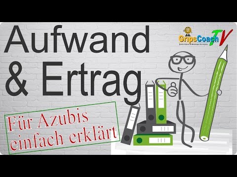 Video: Was ist ein Aufwand in der Buchhaltung?