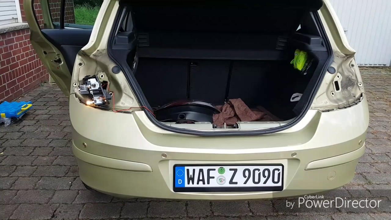 sensor installation Opel Astra H 