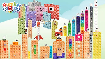 04:28 Minutes Compilation Unboxing Mathlink Cubes Numberblocks 1–100 Activity Set! Satisfying ASMR