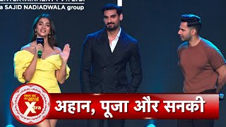 Sanki Star Ahan Shetty & Pooja Hegde At Prime Video Upcoming Slate Announcements