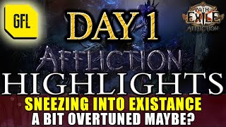Path of Exile 3.23: AFFLICTION DAY #01 SNEEZING THINGS INTO EXISTANCE, A BIT OVERTUNED? GIVEAWAY...