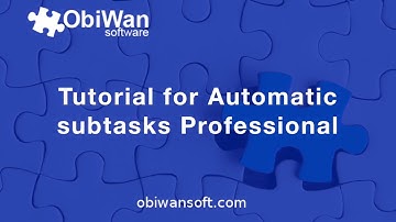 Tutorial Video for Automatic subtasks professional