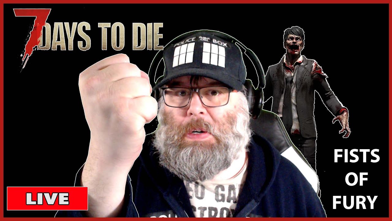 Let's PUNCH some Zombies - 7 DAYS TO DIE - LIVE - 1 - YouTube