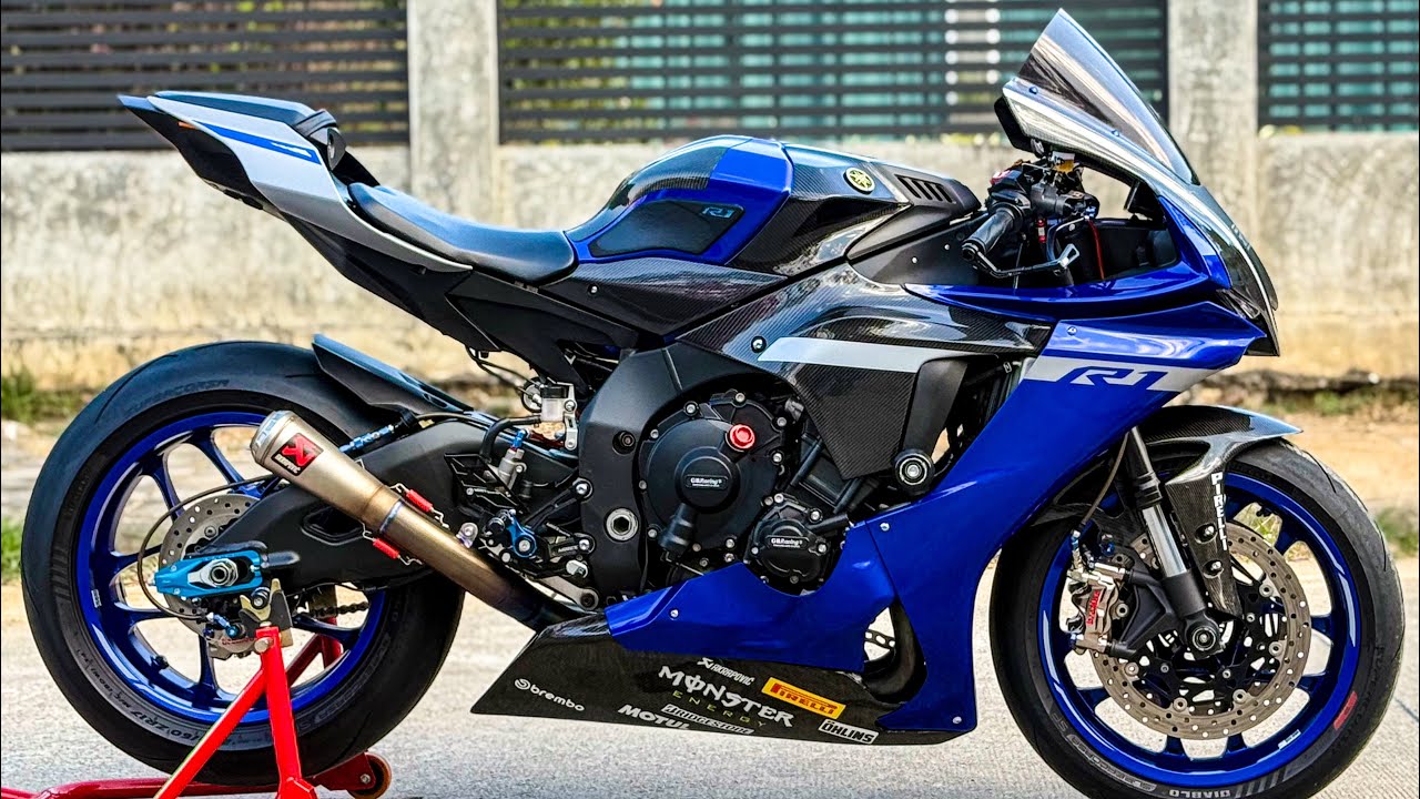 Yamaha yzf R1 โฉมปี 2020 จัดทรงเท่ๆ ชุดเบรคเทพๆ ใครหาอยู่ไม่ควรพลาด 