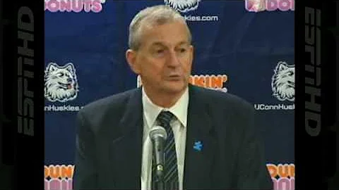 Jim Calhoun Owns Reporter (Ken Krayeske)