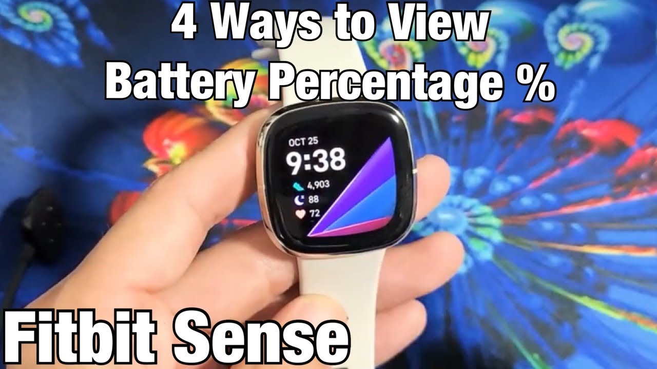 fitbit sense battery