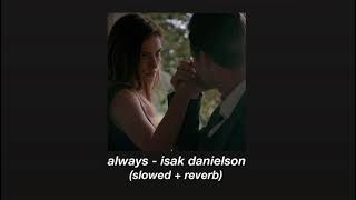 always - isak danielson (slowed + reverb)